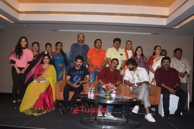 Actor VK Naresh Supports Manchu Vishnu Panel Pressmeet Pics